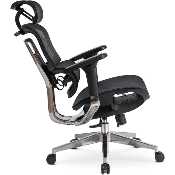 NINO Sort Moderne Ergonomisk Drejelig Kontorstol