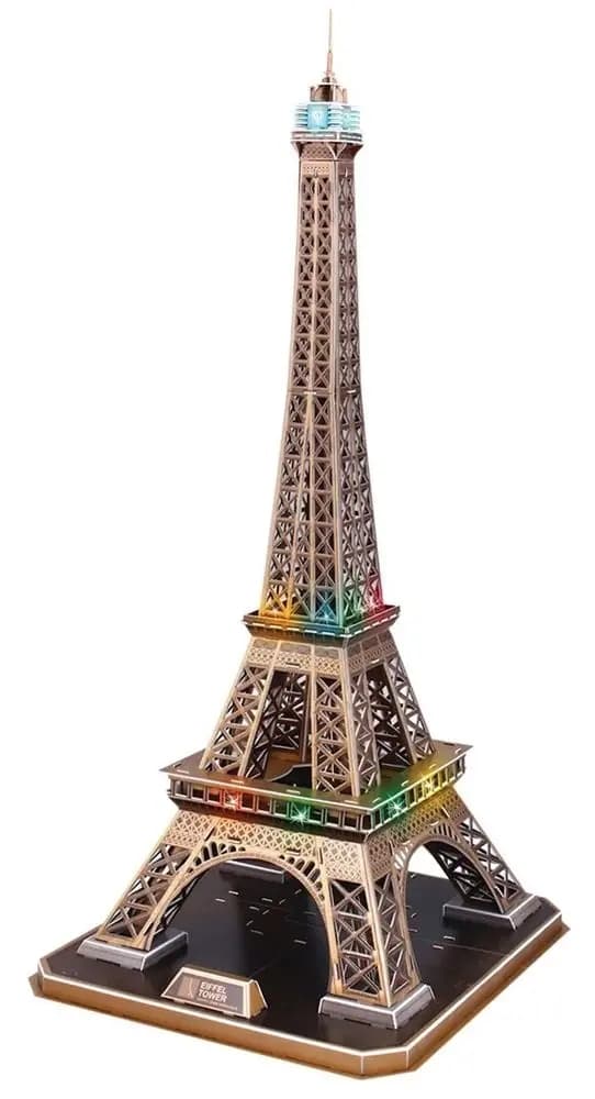 3D LED-PUSSEL EIFFELTORNET 82 BITAR L091H 5072
