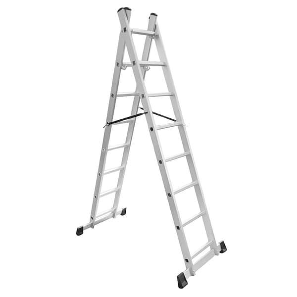 3-i-1 foldbar stigestillads op til 3,8 m