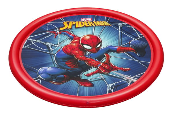 Oppustelig soppebassinmåtte med springvand Spider-Man 165 cm Bestway 98792