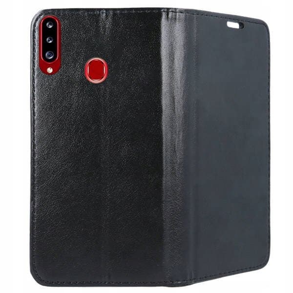 Etui til SAMSUNG GALAXY A20S SMART MAGNETISK BOGETUI LUKKET + GLAS
