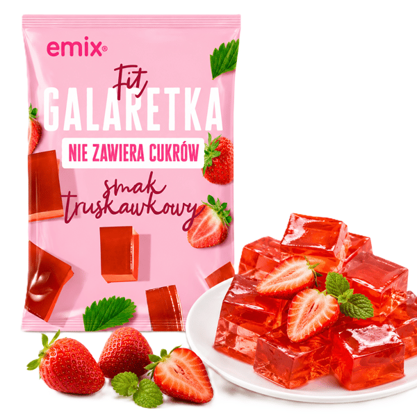 EMIX - FIT | Gelé | JORDBÆR | 25 g