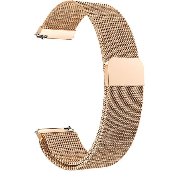 Milanesiskt armband universal 20mm, roséguld