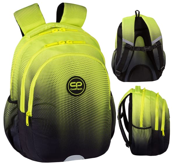 CoolPack skolryggsäck 1-3 årskurs Gradient Citron