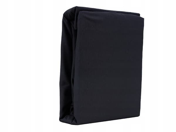 TYGGELAGEN JERSEY VIP SIDE 30CM BOMULD SORT 70x160