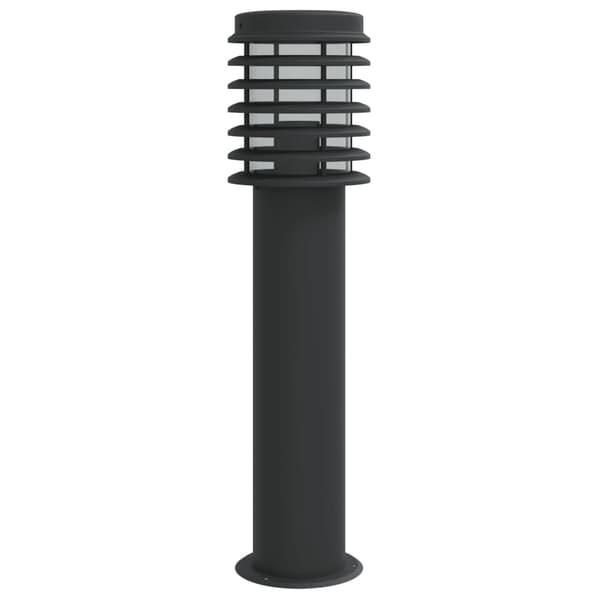 vidaXL havelampe sort 60 cm rustfrit stål