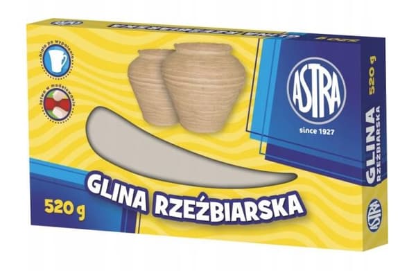 Skulpturerende ler 520g ASTRA