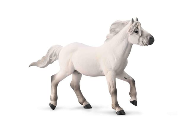 Grå jakutisk hest