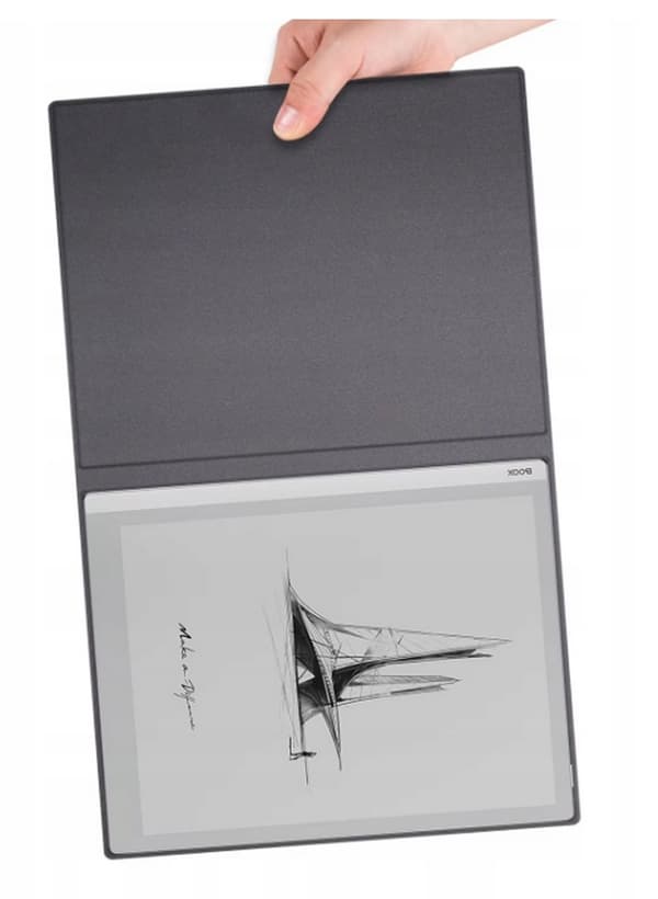 Det letteste magnetiske etui til Onyx Boox Go 10.3" - sort