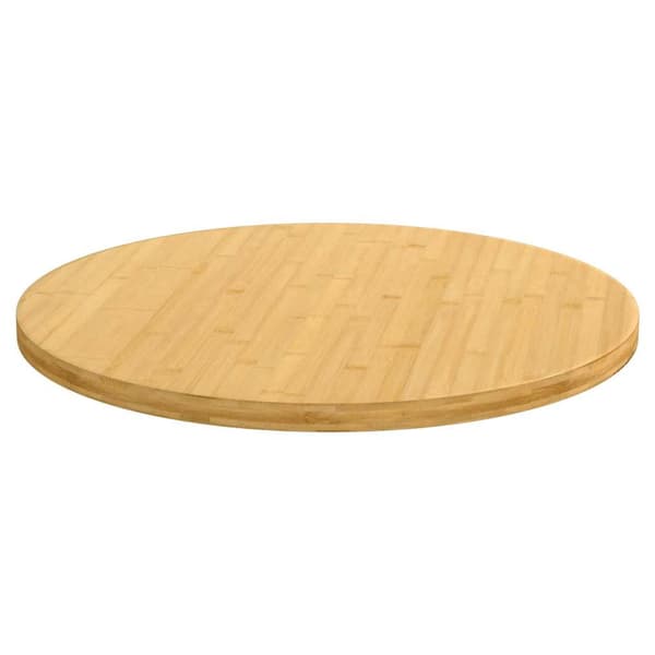 vidaXL Pöytälevy Ø70x2,5 cm bambu
