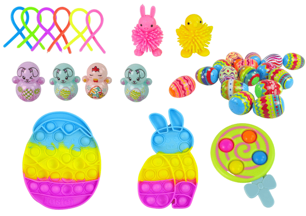 Påsk Fidget Leksaker Set Påskägg Dekoration