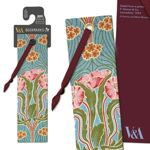 V&A Bokmärke - Vallmo