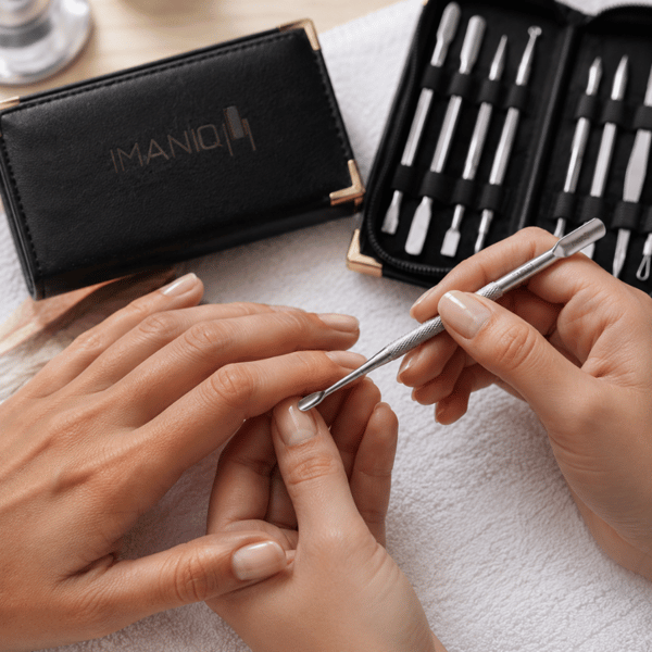 Sæt med 8 manicure pedicure negleværktøjer