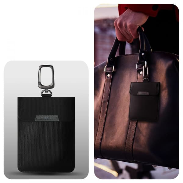 Spigen Klasden Keyless Faraday RFID Shield-skal, svart