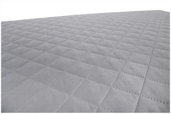 VÄCKT MADRASSÖVERDRAG GRÅTT 100x200x16