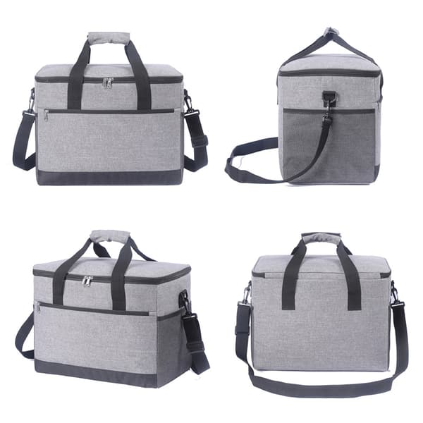 TERMO STRANDPICNICTASKE TIL MAD STOR GRÅ 16 LITER