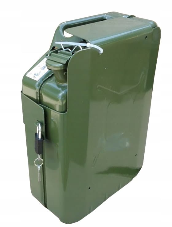 20 L metalbeholder + beholderholder
