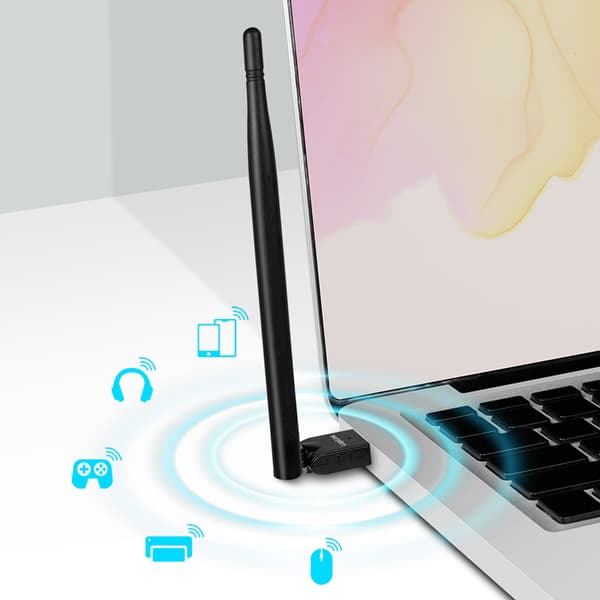 Bluetooth 5.3 USB-A adapter, 3 Mb/s, rækkevidde 150 m - LogiLink