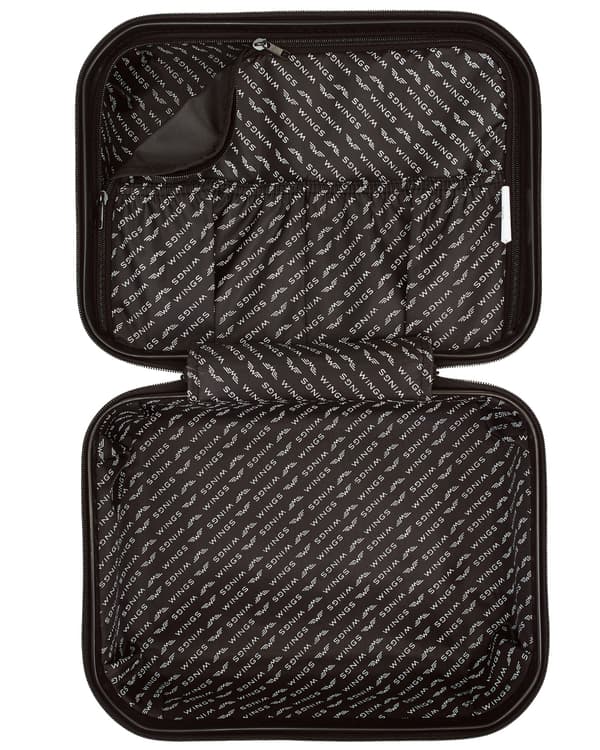 Wings CRAKE rejseetui kosmetikpung 14" SORT