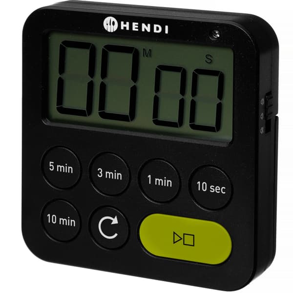 Enkelt tidsinterval med 3 alarmtilstande op til 100 min