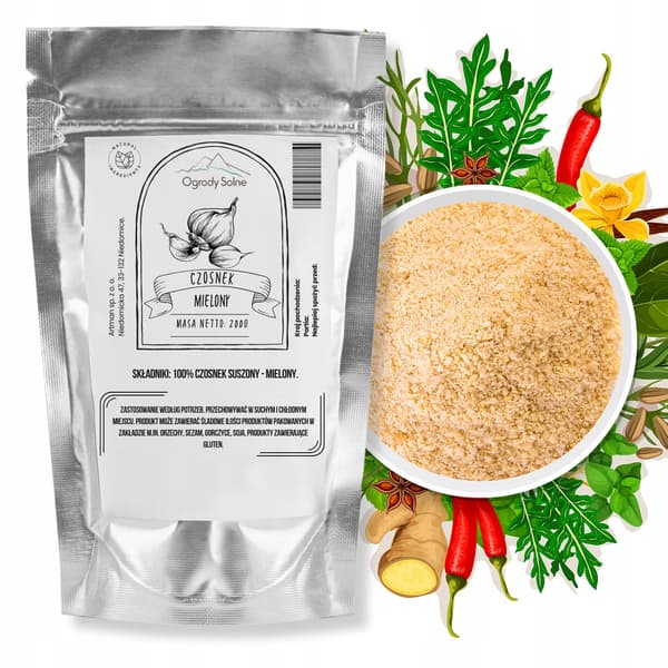 HVIDLØGSKRYDDERIER tørret, malet aromatisk - 200 g