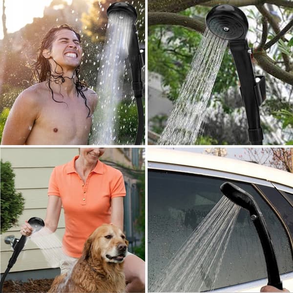 Bärbar dusch för camping 12V D315N