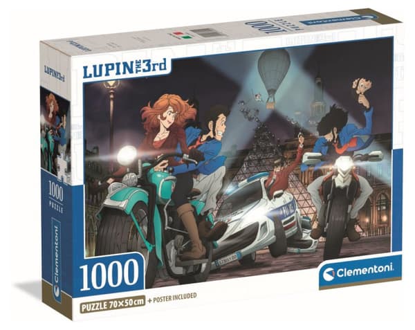 1000-bitars pussel. Kompakt Lupin 2 III