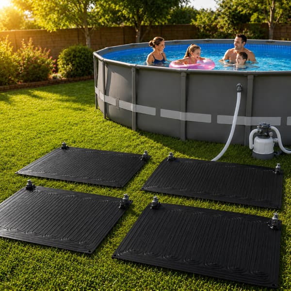 Solmåtte til pool Solvarmepanel Poolvarmerkollektor