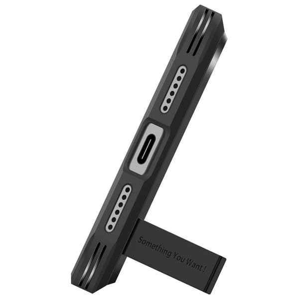 Spigen Tough Armor "T" MAG MagSafe-cover til iPhone 17 Pro, sort