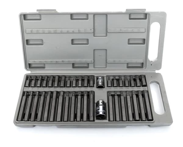Sæt med specialbits KD10219 HEX, torx, spline 40 stk.