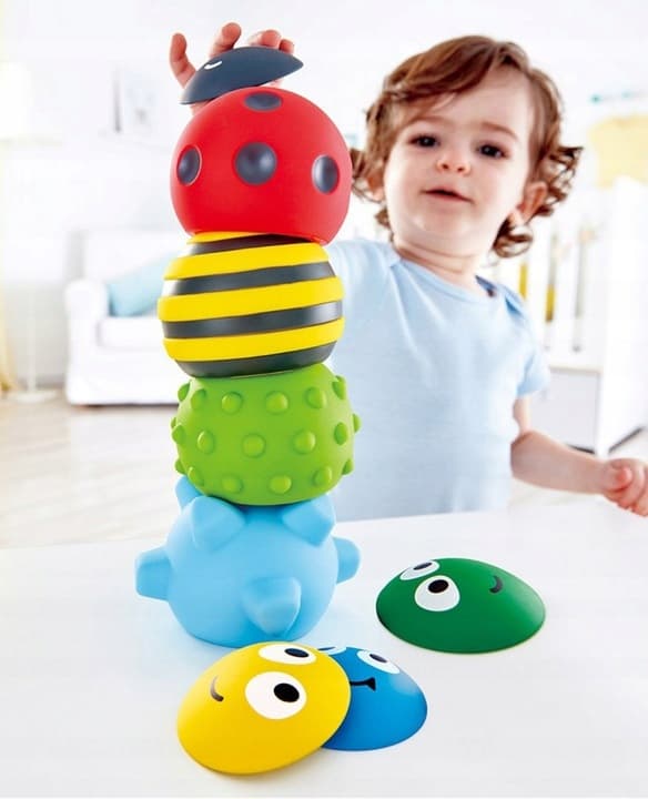 Gummibollar, sensoriska bollar, insekter A008