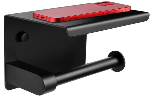 BELIK sort loft toiletpapirholder
