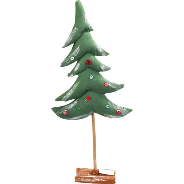 Julgran av naturmaterial, grön, 47 cm
