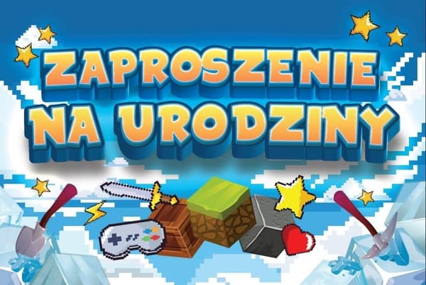 Zay Mini Födelsedagsinbjudningar (10 st)