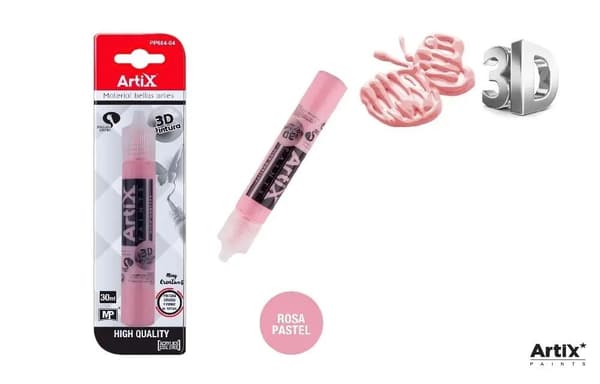 3D-pinkki rakennemaali 30ml