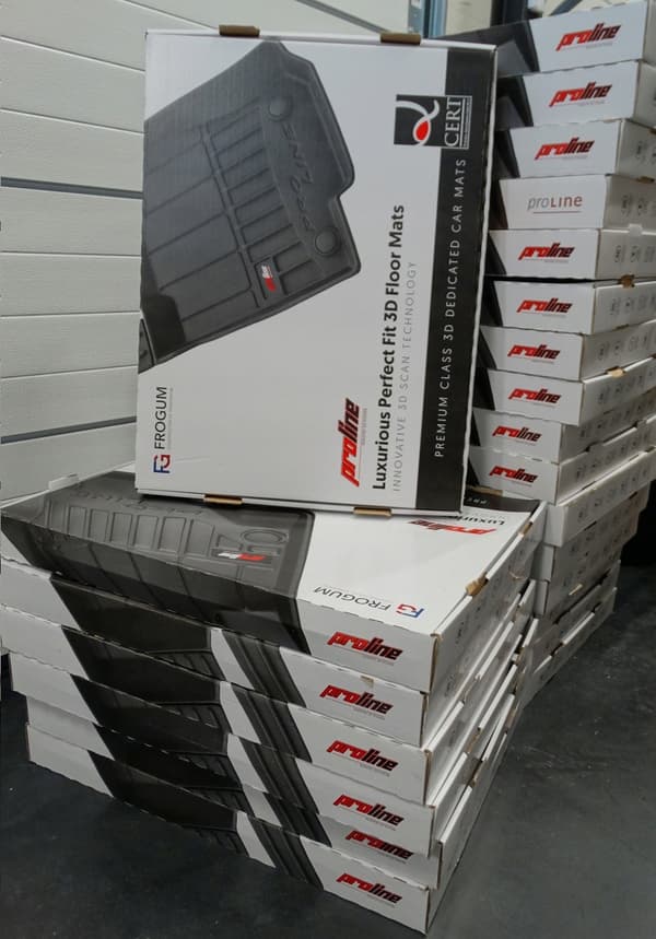 GUMMIMÅTTER OG DØRMÅTTER MAZDA CX-7 2006-2012 3D-TRUD
