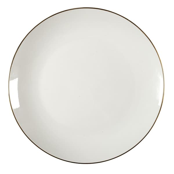 Erina middagsset 12 delar vitguld