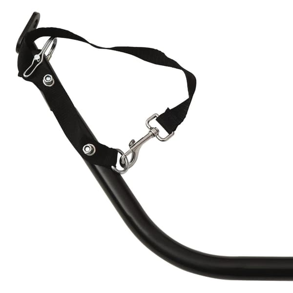 vidaXL cykelanhænger, sort og grøn, 45 kg, jern