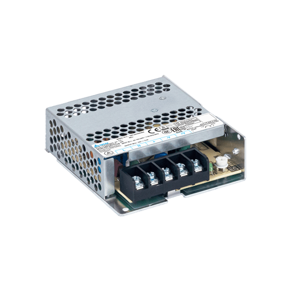 PMT-24V50W2BA: Delta lukket panelmontering 24V/2.2A, lavprofil