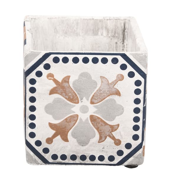 Beton urtepotte Azulejos 13cm
