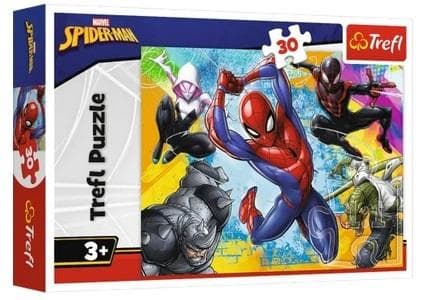 Palapeli 30 Spider-man väriä TREFL
