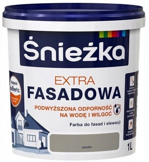 Śnieżka Julkisivu Extra Grey 1L