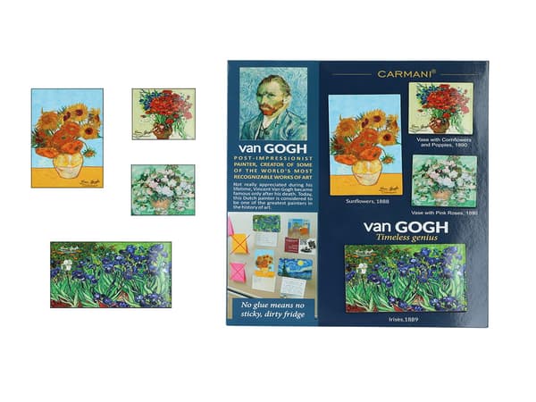Carmani, set med 4 magneter - VAN Gogh
