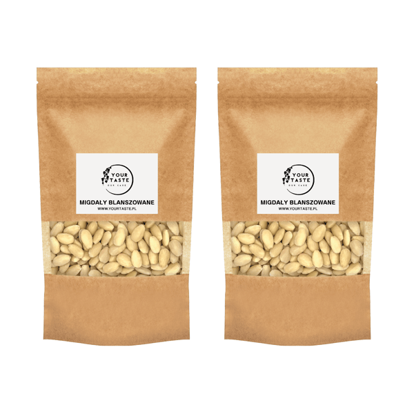 Blancherade mandlar 1 kg