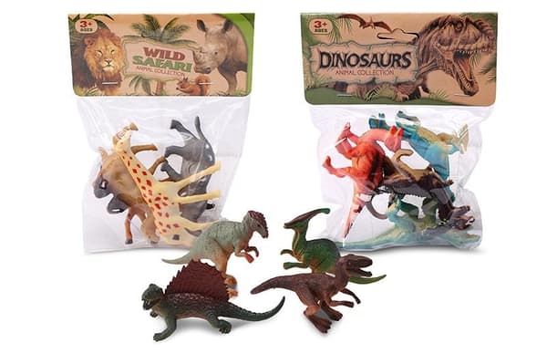 Safari/Dinosaur figursæt