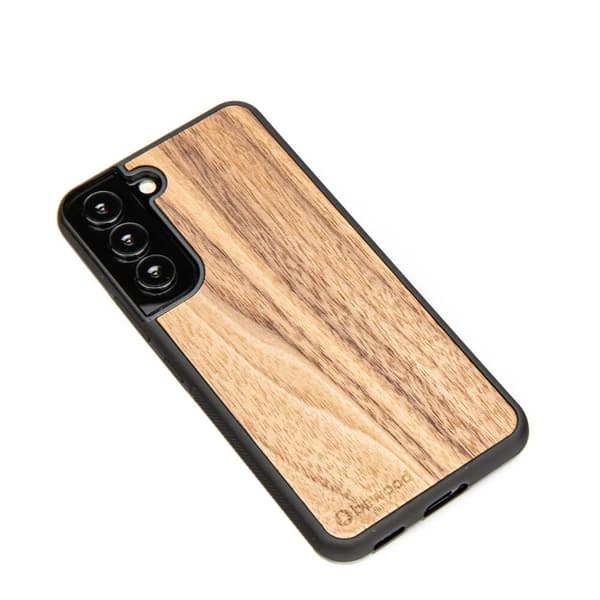 Træcover til Samsung Galaxy S22 AMERICAN WALNUT