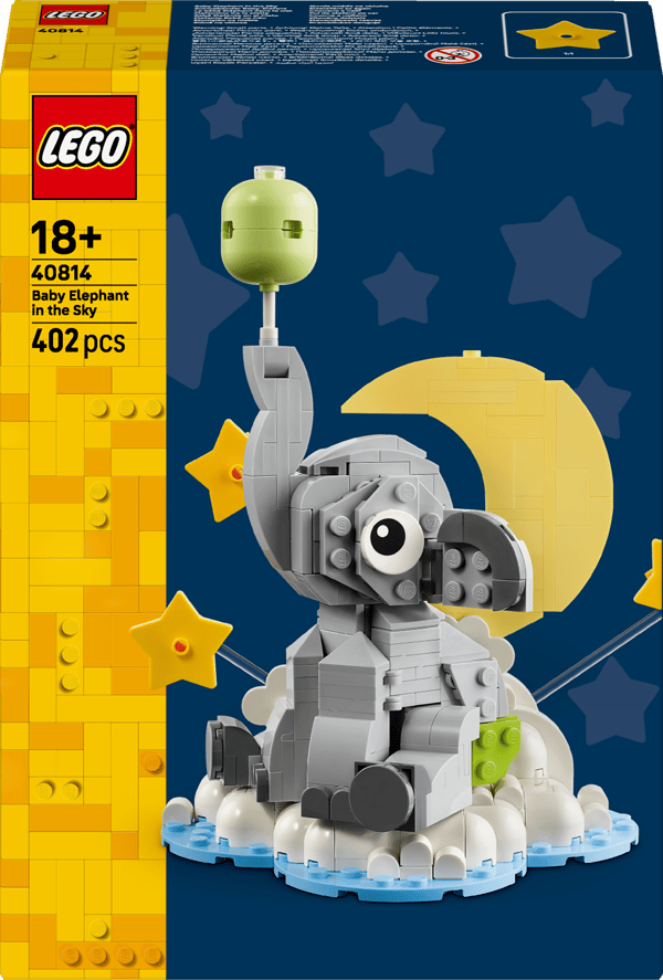 LEGO Elefantunge i himlen 402-delars set (40814)