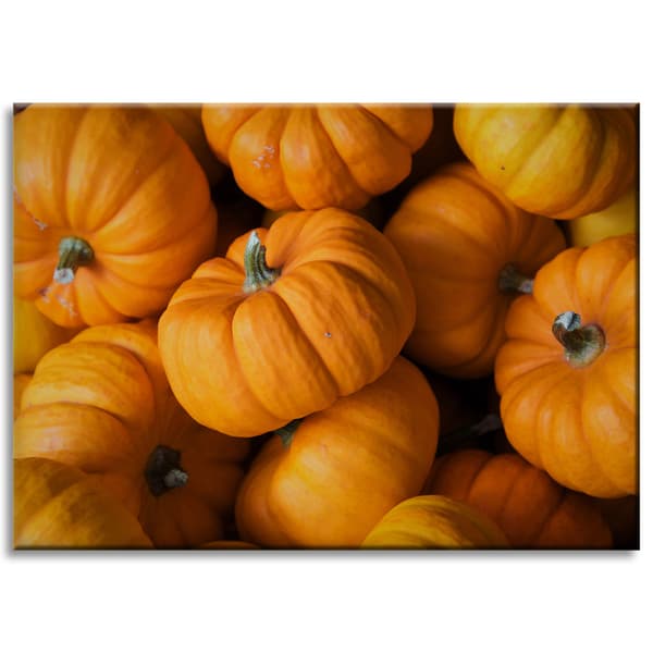 Canvastavla Kök Höstpumpor 70x50 cm