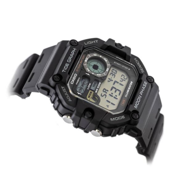 Herrklocka CASIO Digital Månfas WS-1700H-1AV + Låda