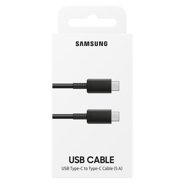 Samsung USB-C 480Mb/s 5A 1m Sort Kabel